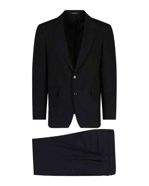 Tagliatore Black Single -Breasted for men