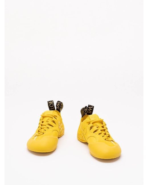 Loewe Yellow 'Grip' Sneakers