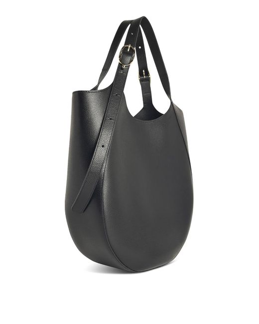 Longchamp Black Xl Leather Bag