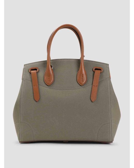 ハンドバッグ RALPH LAUREN COLLECTION RICKY 33 CANVAS HANDBAG s7-AI435968260001_lifestyle?$