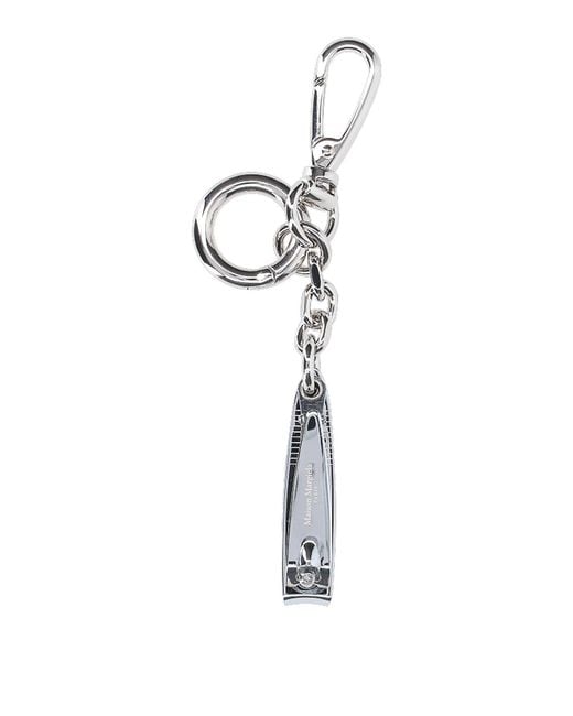 Maison Margiela White Charm Portachiavi