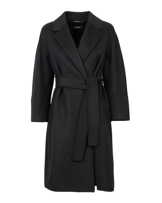 Max Mara Black Arona Coat