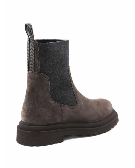 Brunello Cucinelli Brown Boots