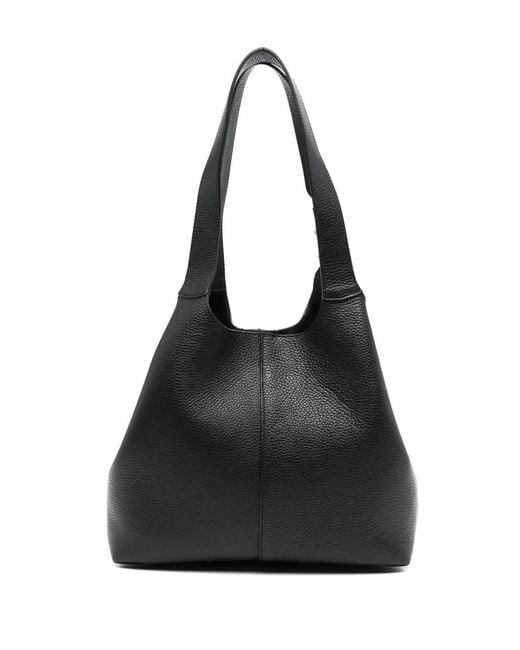 Coccinelle Black Handbag Grained Leather Noir