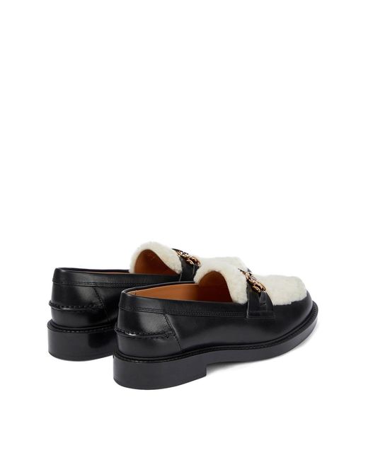 Tod's Black Teddy Loafer