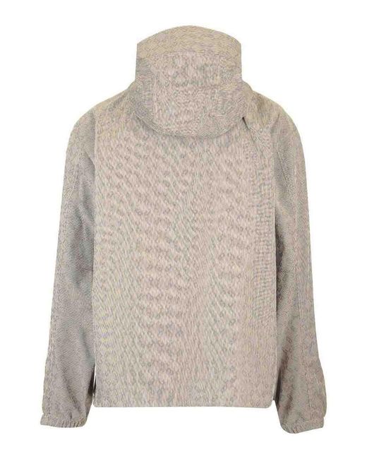 Givenchy Gray Windbreaker Monogram 72 for men