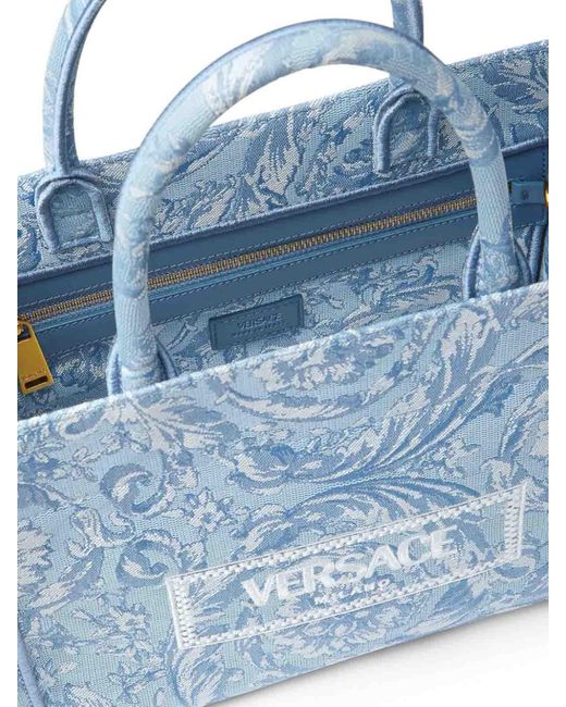 Versace Blue Athena Bag