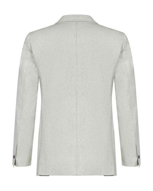 Franzese Collection White Australis Denim Super for men
