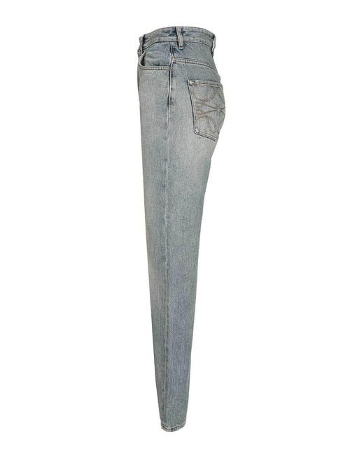 Loewe Gray Denim Jeans