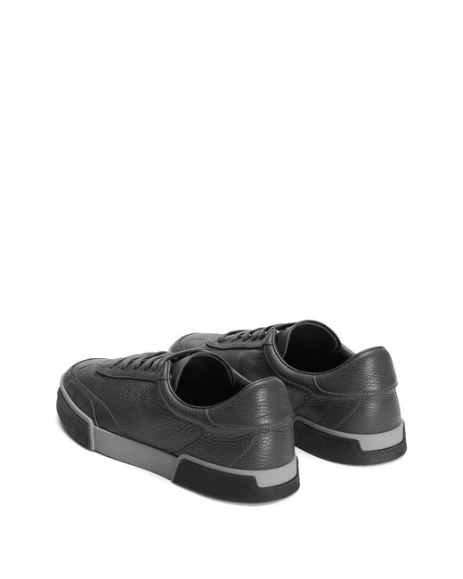 Dolce & Gabbana Gray Portofino Yacht Sneakers for men