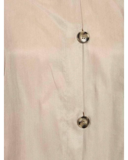 Emporio Armani Natural Guru Collar Shirt