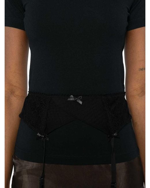 Balenciaga Black T-Shirts And Polos