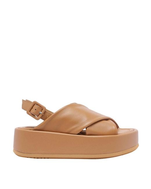 Paloma Barceló Brown Camel Basima Wedges