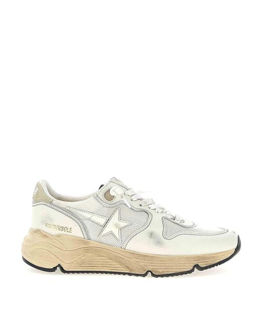 Golden Goose Deluxe Brand White Sneakers With Signature Star Patch
