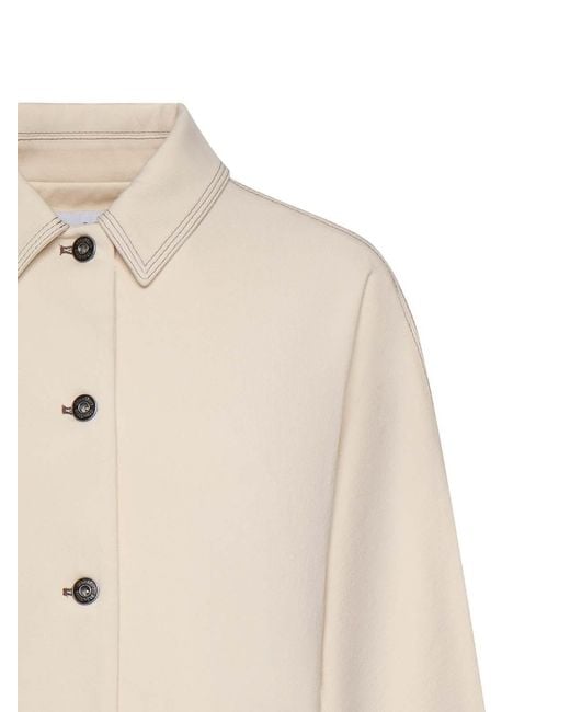 Max Mara Natural Jersey Overshirt Jacket