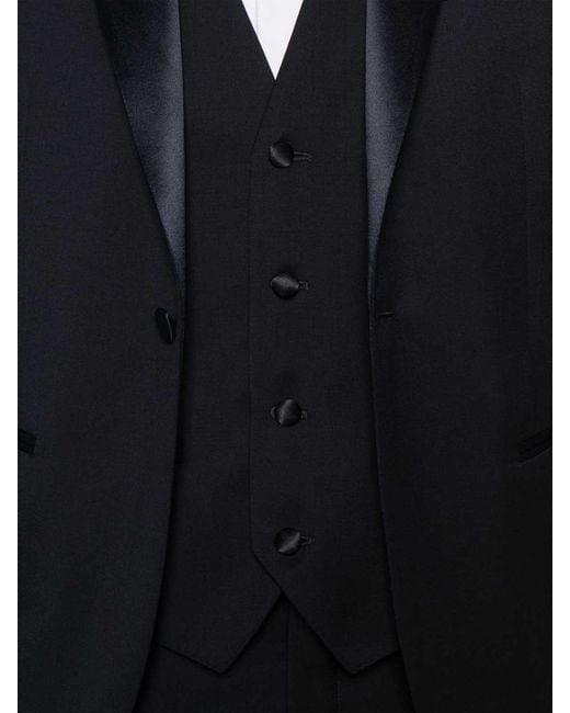 Corneliani Blue Wool Suit for men