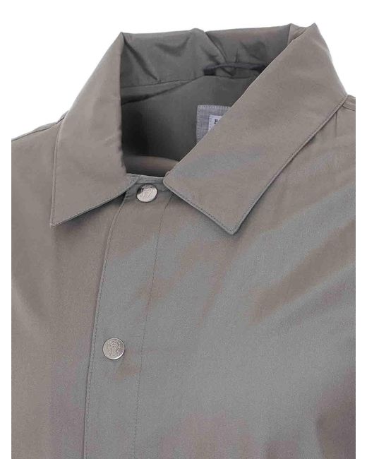 Brunello Cucinelli Gray Shirt for men
