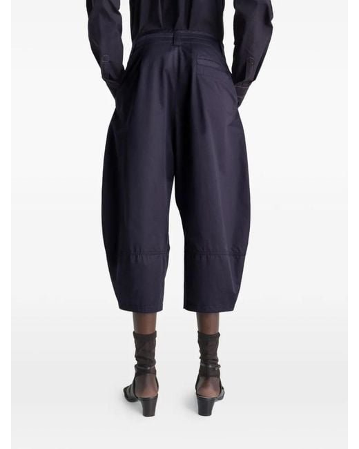 Lemaire Blue Volume Bermudas