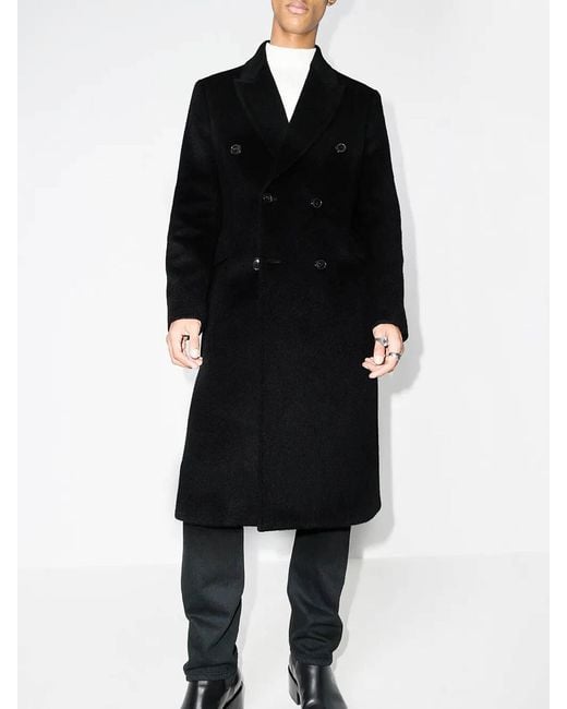 Our Legacy Black Whale Coat for men