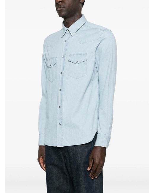 Tom Ford Blue Shirt for men