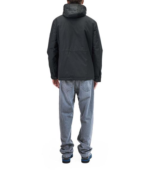Karl Lagerfeld Black Technical Jacket for men