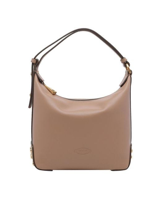 Mini Borsa A Mano di Tod's in Brown