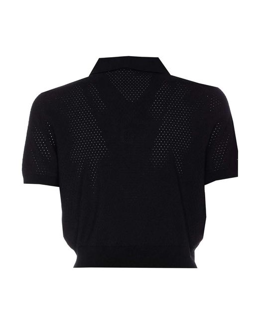 Alexander Wang Blue Short Sleeves Polo