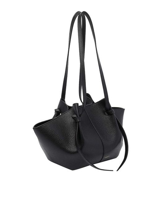 Yuzefi Black Mochi Shoulder Bag