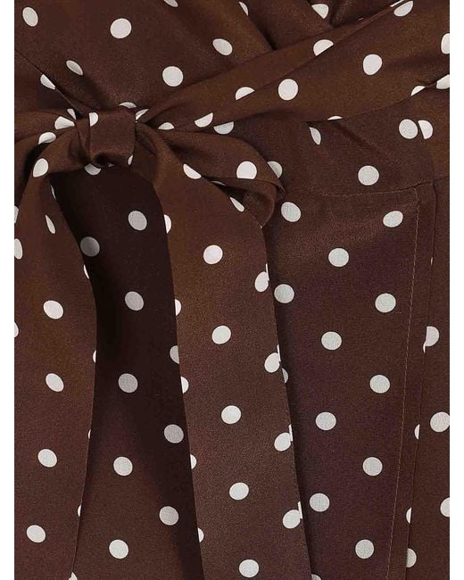 P.A.R.O.S.H. Brown Blouse