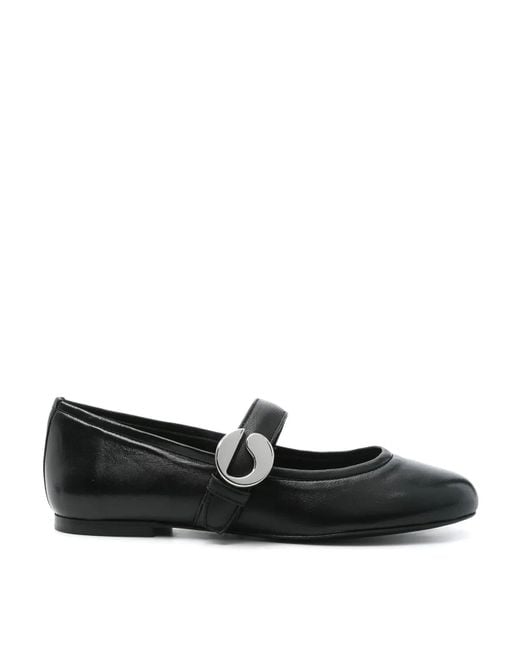 Coperni Black Ballerina Belt Flat