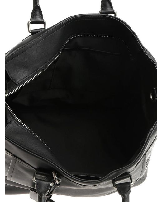 Moschino Black Biker Shopper
