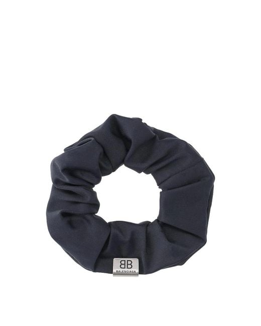 Balenciaga Blue Scrunchie