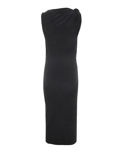 Sportmax Black Nuble Jersey Mini Dress