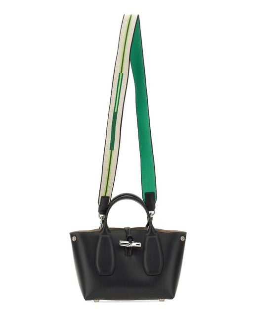 Longchamp Black Roseau Bag