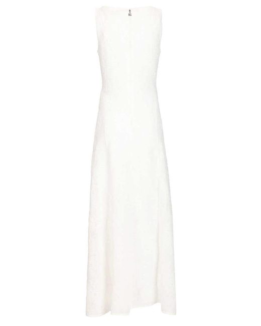 ROTATE BIRGER CHRISTENSEN White Maxi Dress