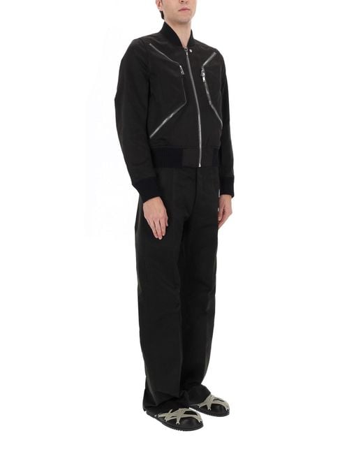 Rick Owens Black Tailored Geth Pants for men