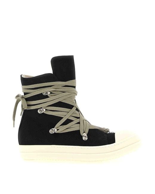 Rick Owens Black Pentagram Mega Lace for men