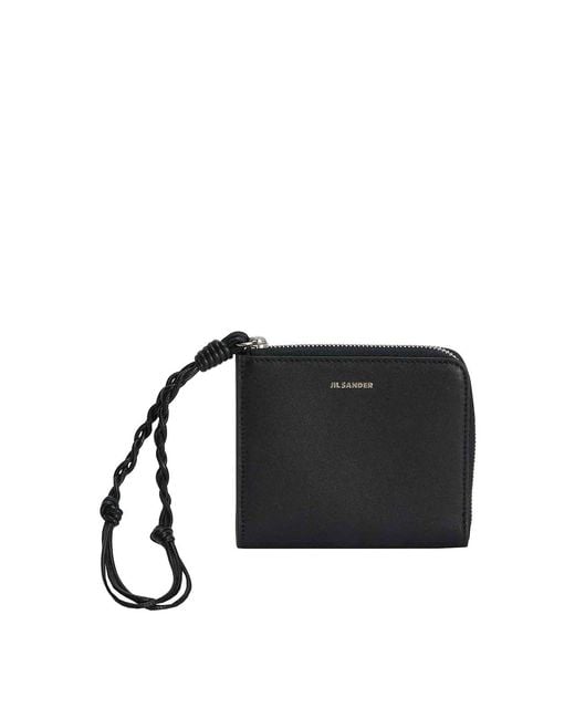 Jil Sander Black Wallet for men