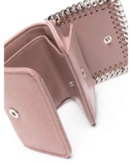 Stella McCartney Pink Falabella Chain-trim Wallet