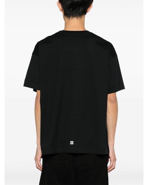 Givenchy Black Logo Printed T-shirt for men