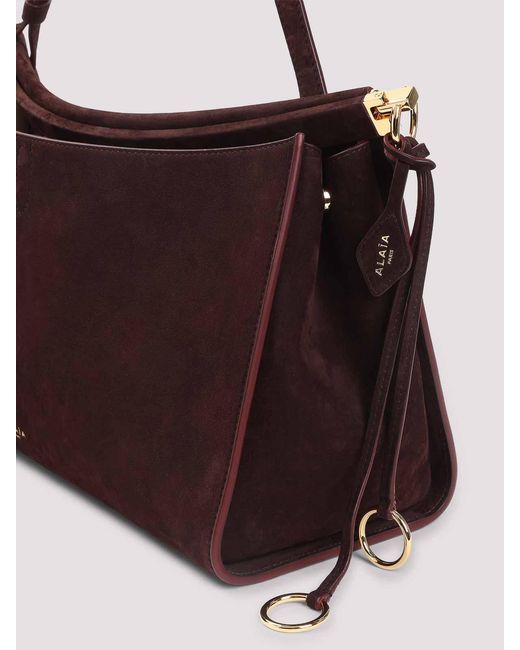 Alaïa Purple Pocket 25 Bag