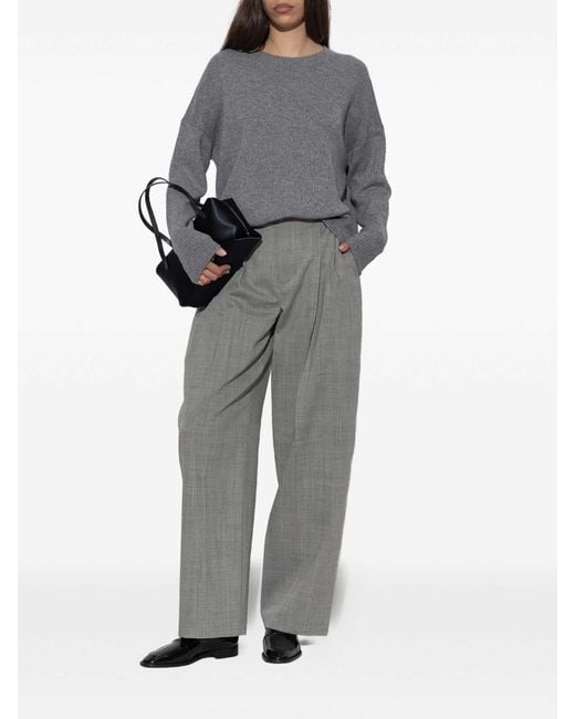 Jil Sander Gray Crewneck