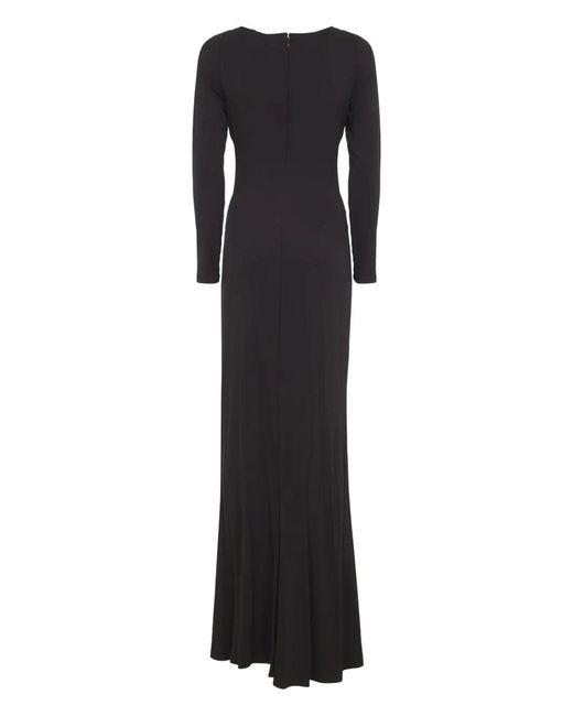 Elisabetta Franchi Black Carpet Long Dress