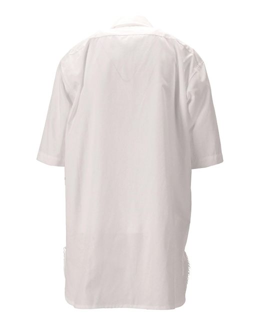 Niccolò Pasqualetti White Douglas Short-Sleeved Shirt