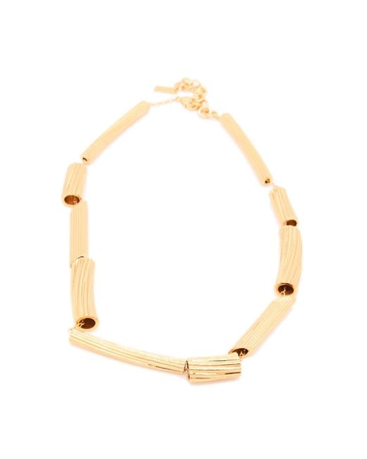 Moschino White Pasta Necklace