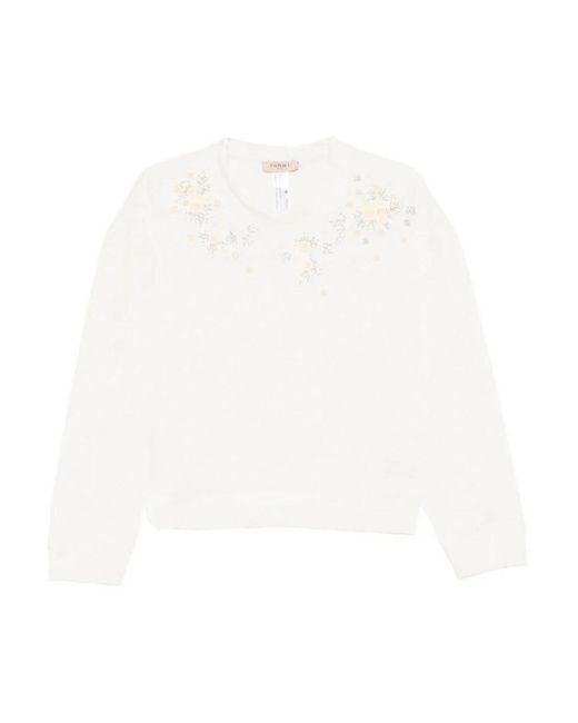 Twinset White Sweater