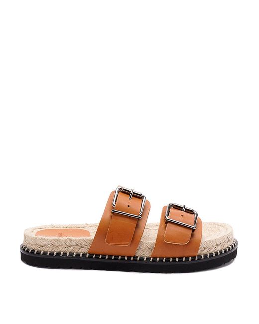 サンダル・ミュール CASTANER TER/261 FLAT SANDALS IN SMOOTH LEATHER Castañer Ter 261 Slides | Shopbop
