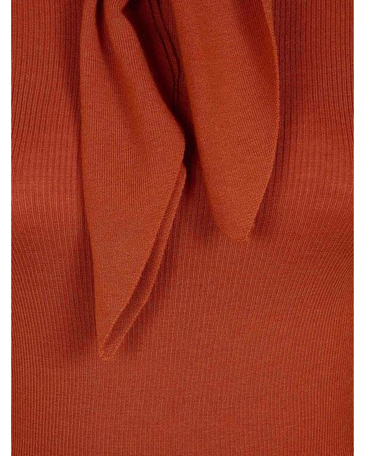 P.A.R.O.S.H. Red Wool Sweater
