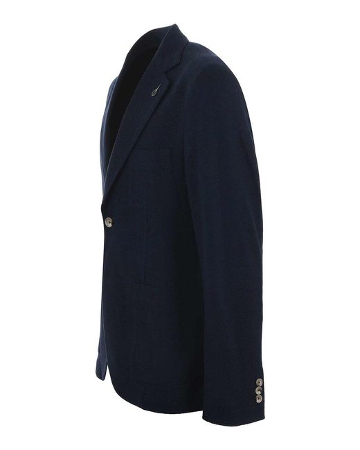 Paoloni Blue Jacket for men