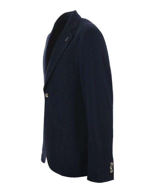Paoloni Blue Jacket for men